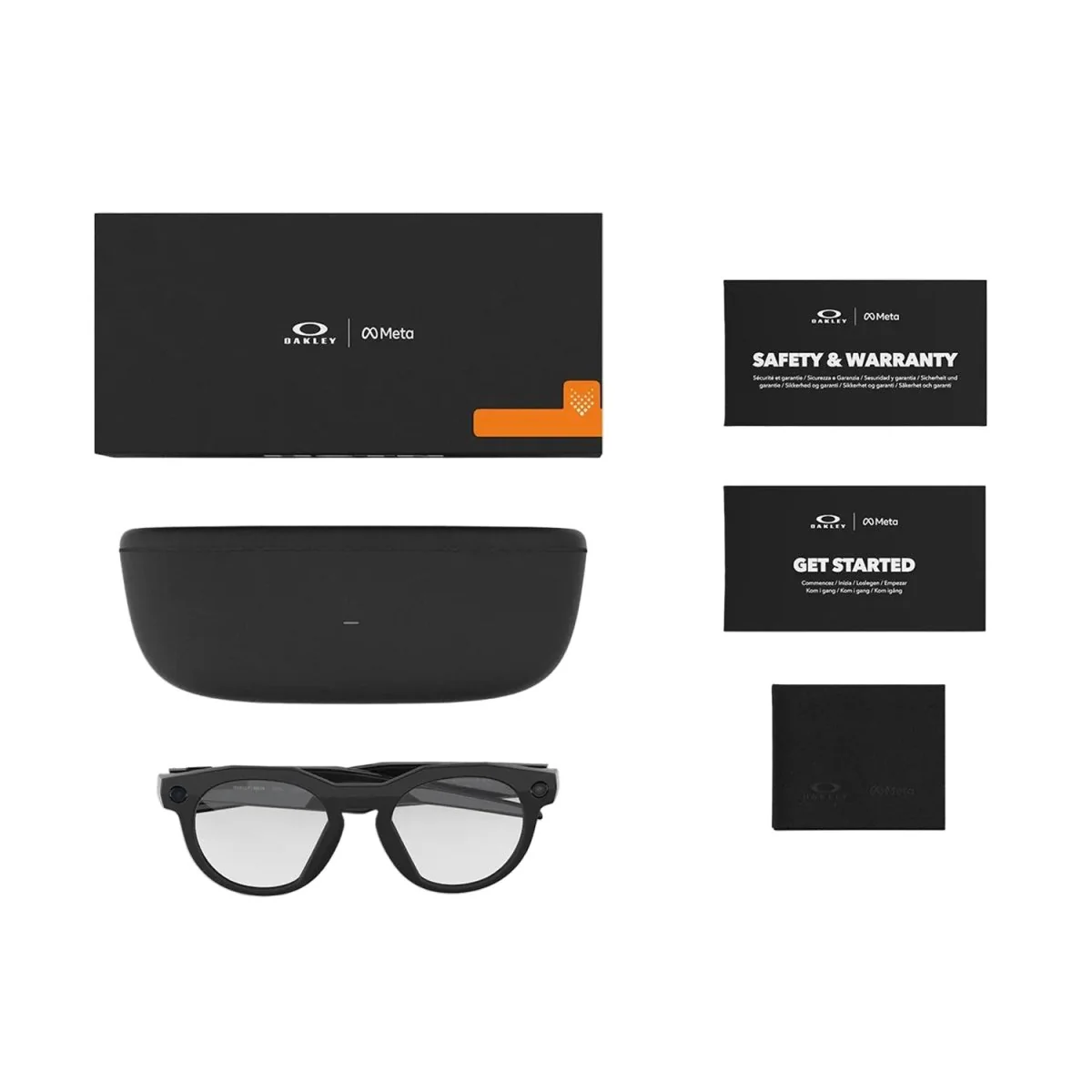 Oakley Meta HSTN Sunglasses Black/Transitions Amethyst - Image 6