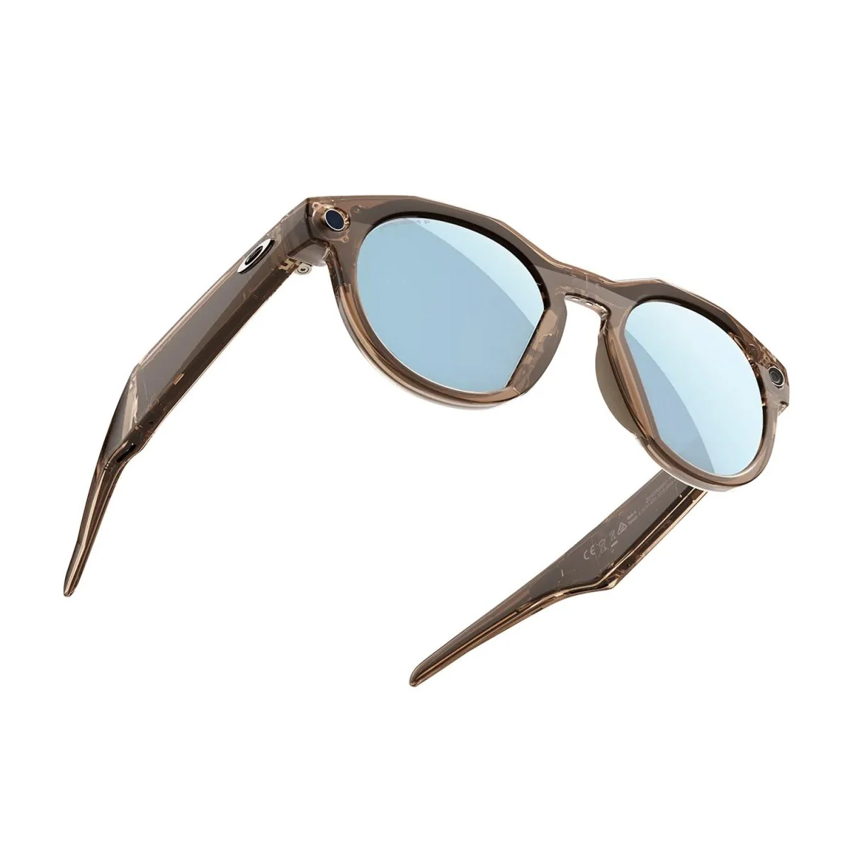 Oakley Meta HSTN Sunglasses Brown Smoke/Prizm Deep Polarized - Image 2