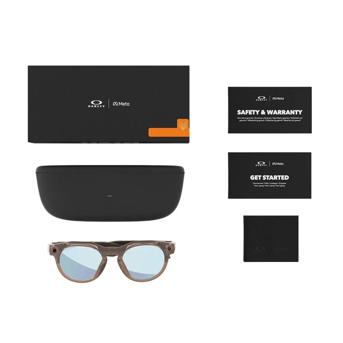 Oakley Meta HSTN Sunglasses Brown Smoke/Prizm Deep Polarized - Image 5