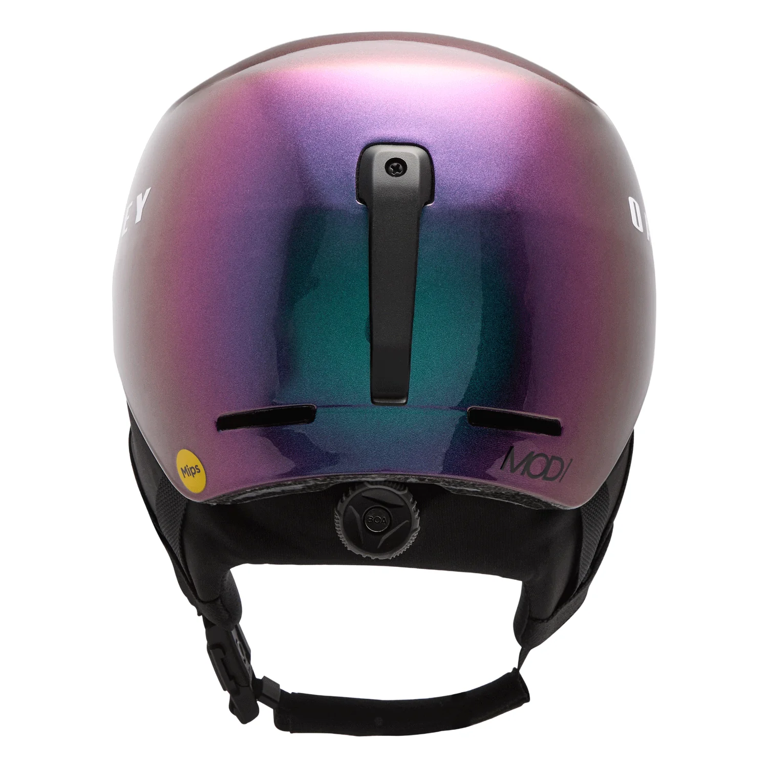 Oakley MOD1 MIPS Aura Collection Helmet Purple Green Colorshift - Image 3