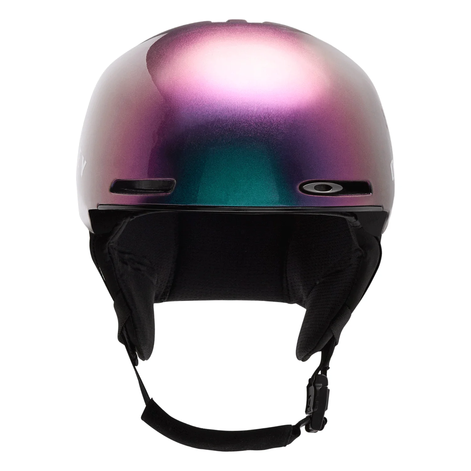 Oakley MOD1 MIPS Aura Collection Round Contour Fit Helmet Purple Green Colorshift - Image 2