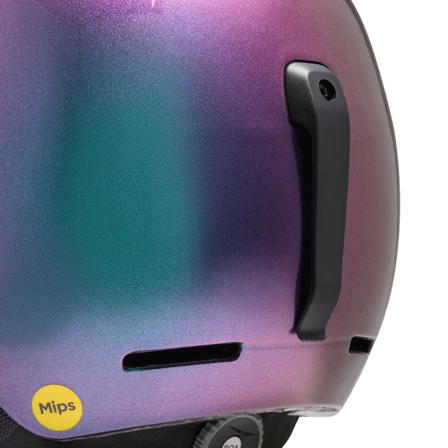 Oakley MOD1 MIPS Aura Collection Round Contour Fit Helmet Purple Green Colorshift - Image 4