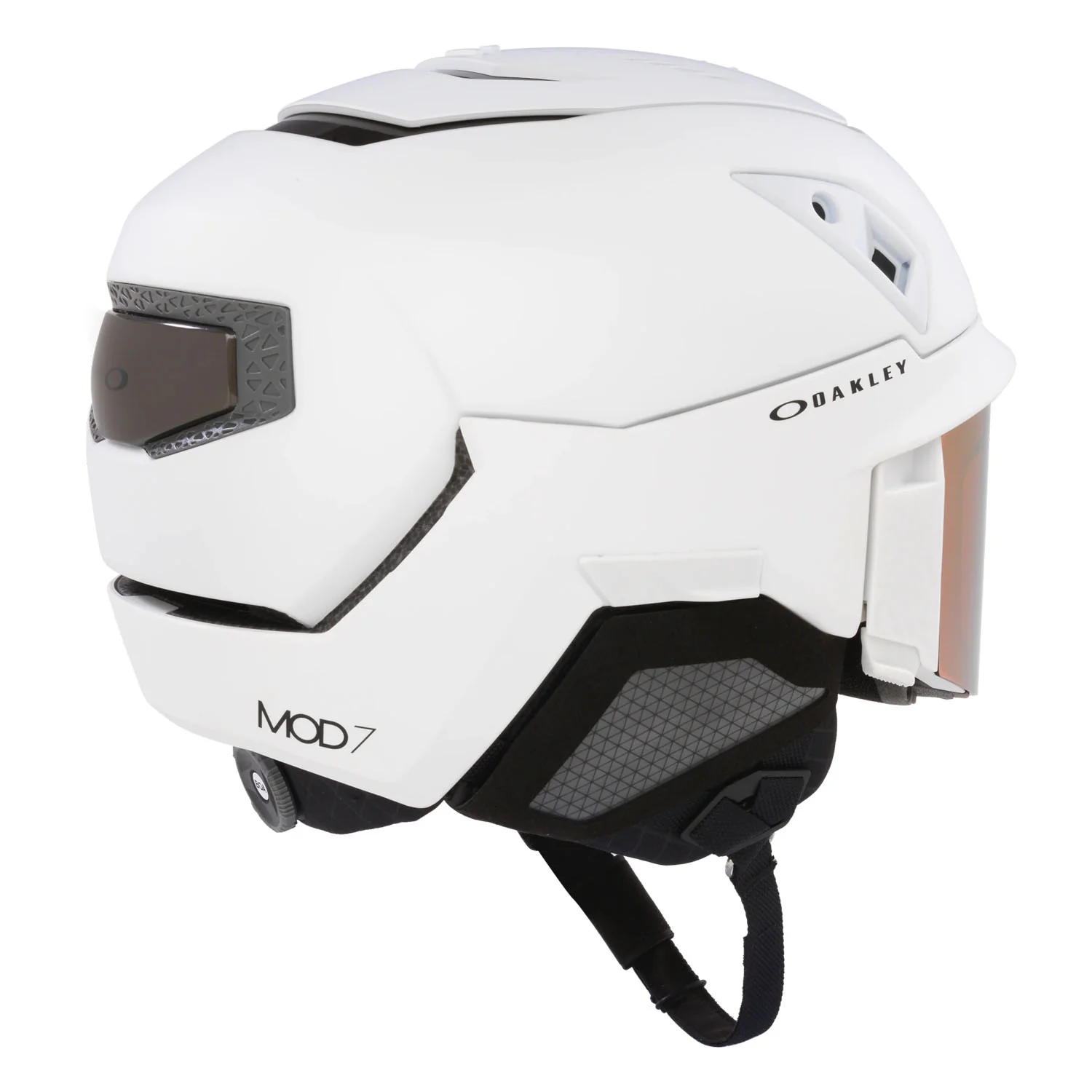 Oakley MOD7 MIPS Helmet White/Prizm Rose Gold Iridium + Prizm Clear - Image 4