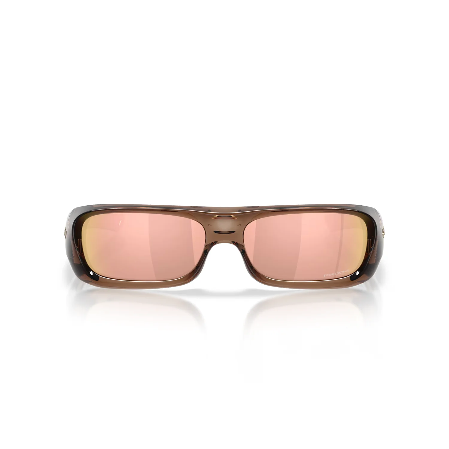 Oakley Permian Sunglasses Brown Smoke/Prizm Rose Gold - Image 4