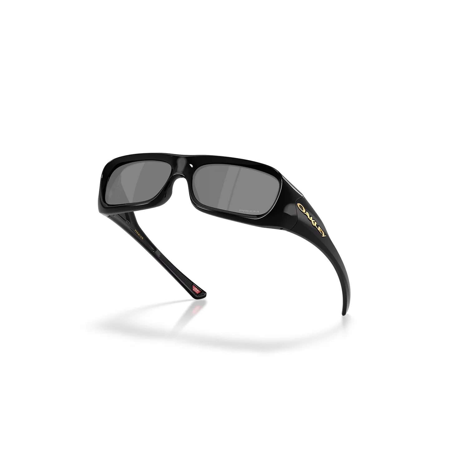 Oakley Permian Sunglasses Polished Black/Prizm Black - Image 2