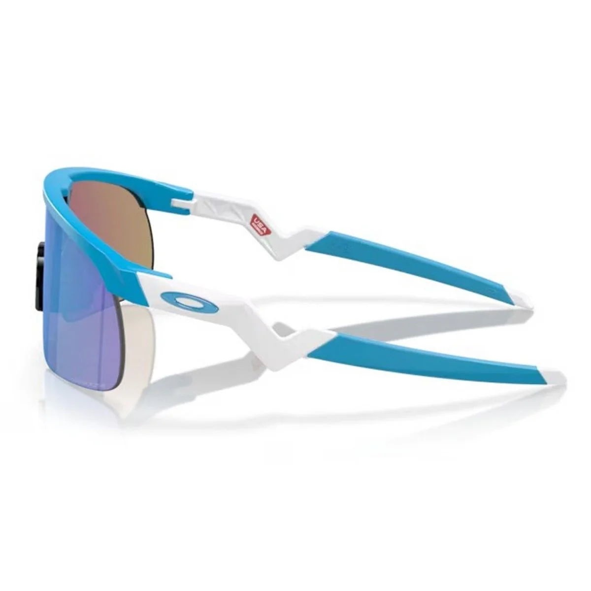 Oakley Resistor Sunglasses Matte Sky Blue/Prizm Sapphire - Image 3