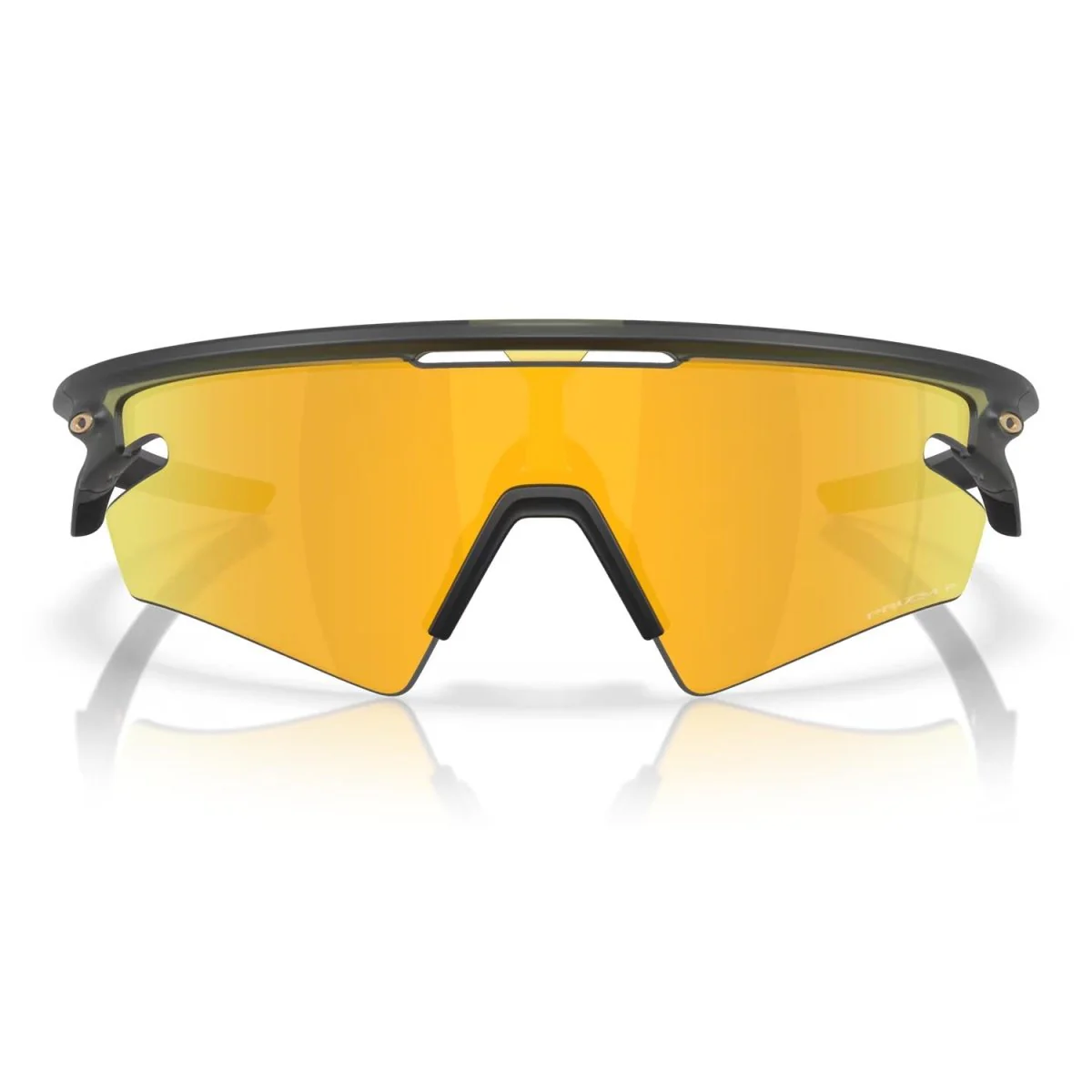 Oakley Sphaera Slash Sunglasses Matte Olive Ink/Prizm 24K Polarized - Image 2