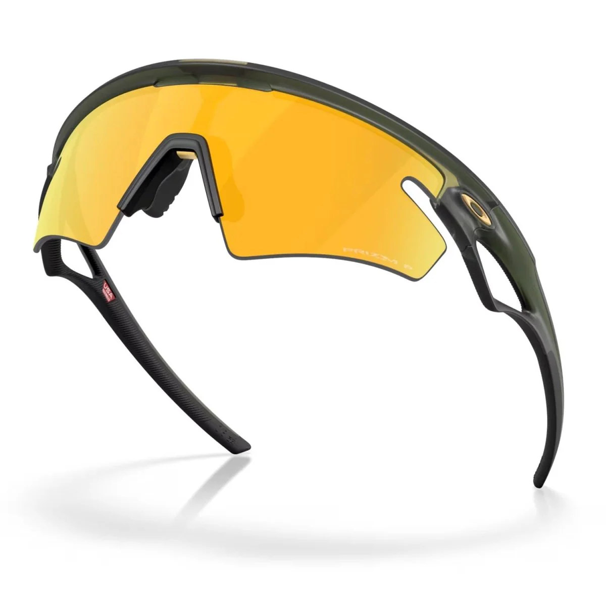 Oakley Sphaera Slash Sunglasses Matte Olive Ink/Prizm 24K Polarized - Image 4