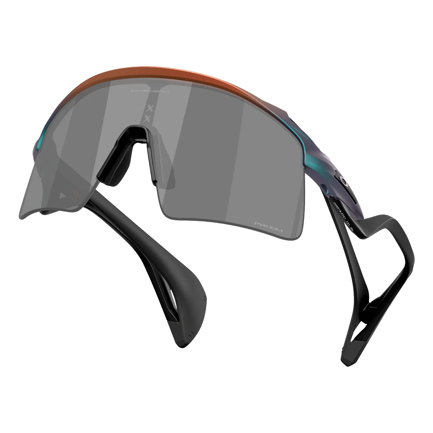 Oakley Stunt Wing Aura Collection Sunglasses Purple Green Colourshift - Image 3