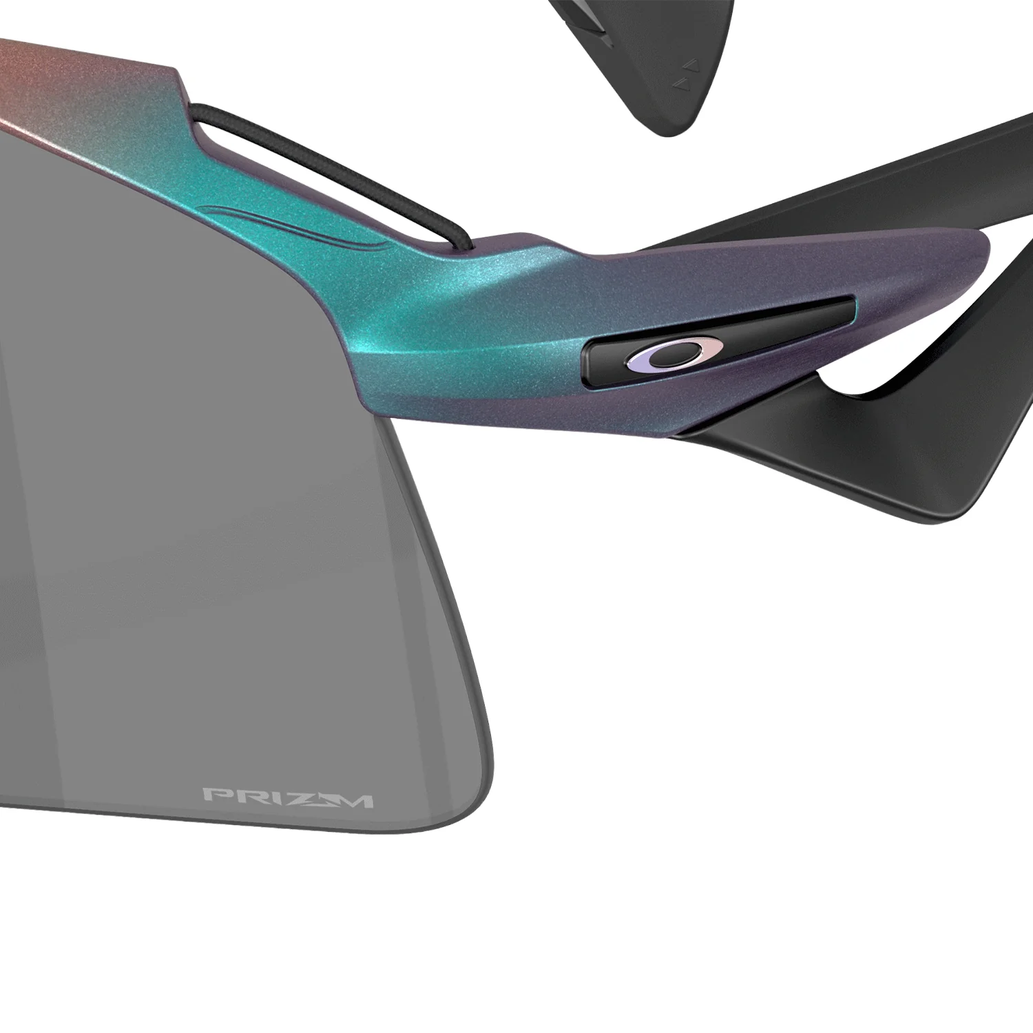 Oakley Stunt Wing Aura Collection Sunglasses Purple Green Colourshift - Image 6