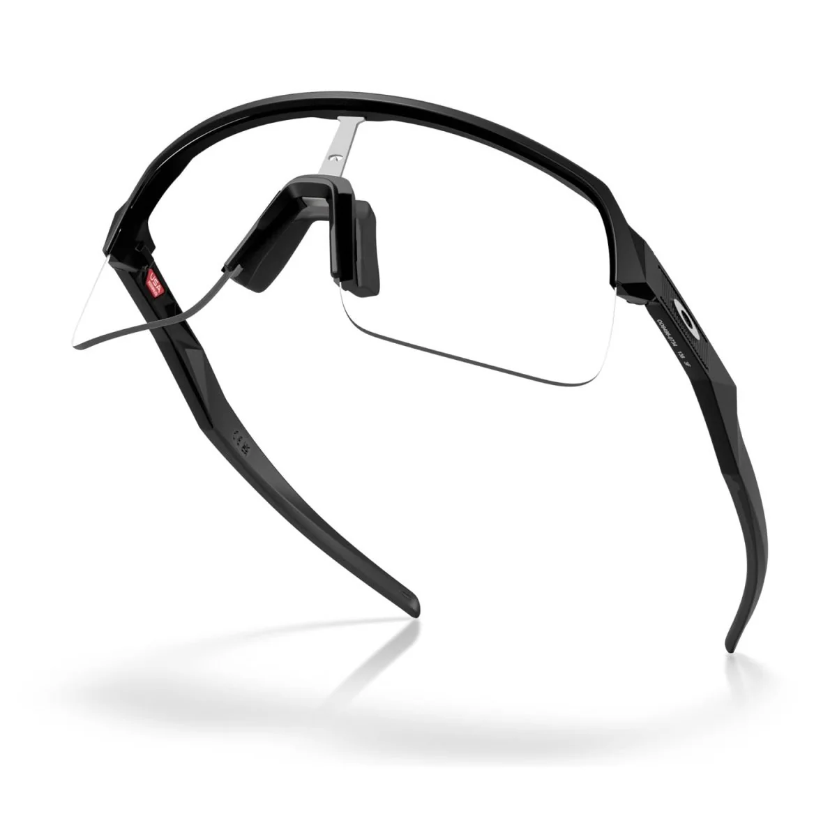 Oakley Sutro Lite S Sunglasses Matte Black/Clear Photochromic - Image 4