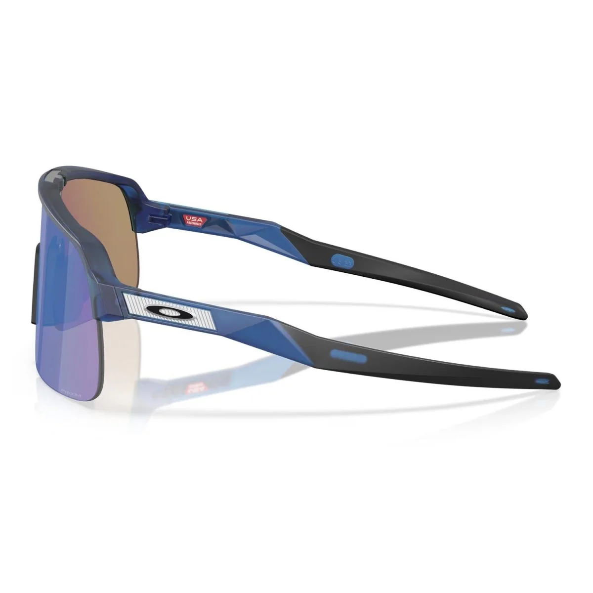 Oakley Sutro Lite S Sunglasses Matte Blue/Prizm Sapphire - Image 3