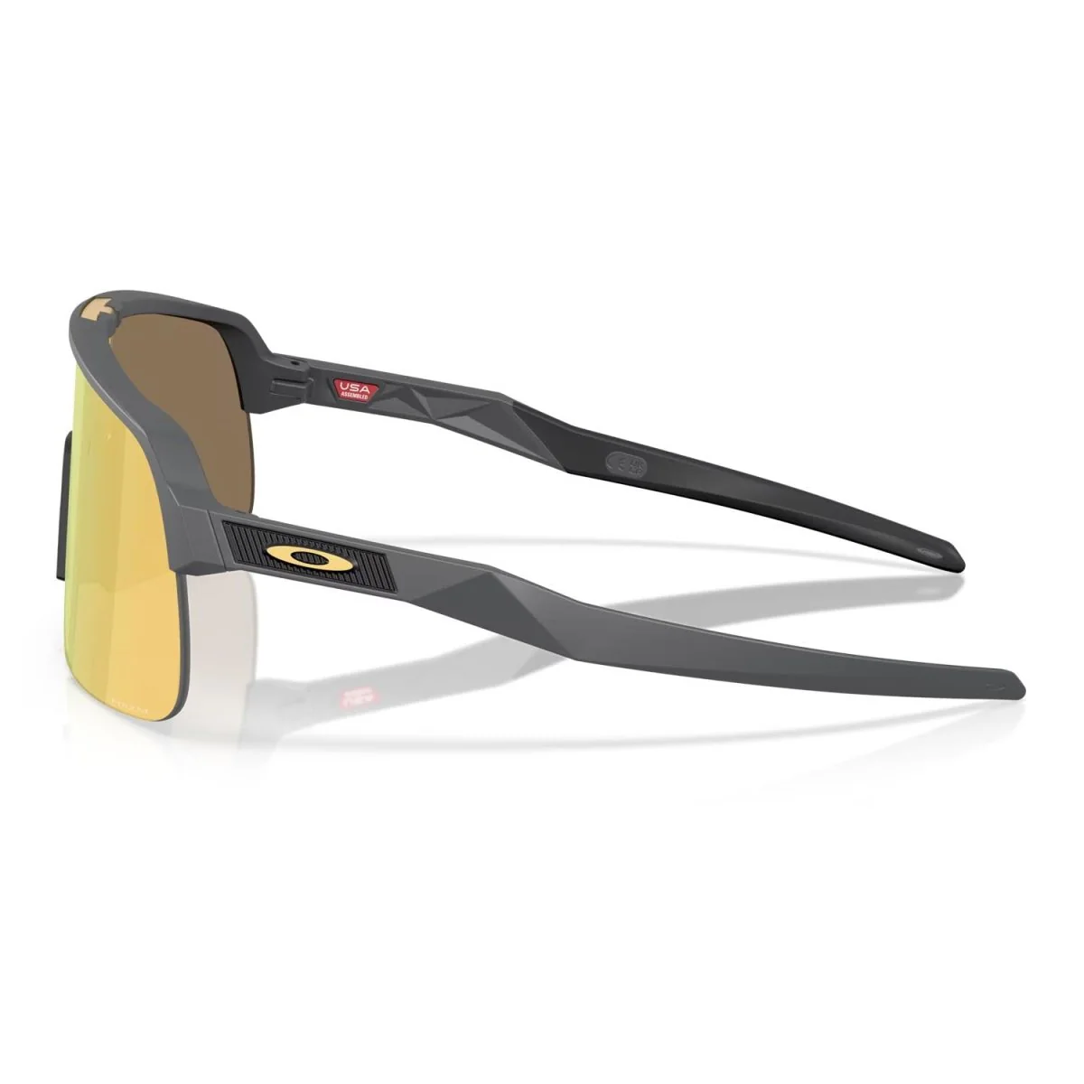 Oakley Sutro Lite S Sunglasses Matte Carbon/Prizm 24K - Image 3