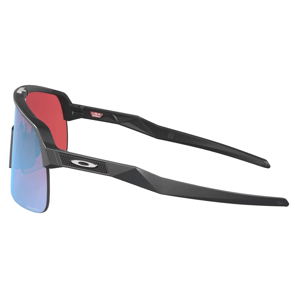 Oakley Sutro Lite Sunglasses Matte Carbon/Prizm Sapphire - Image 2