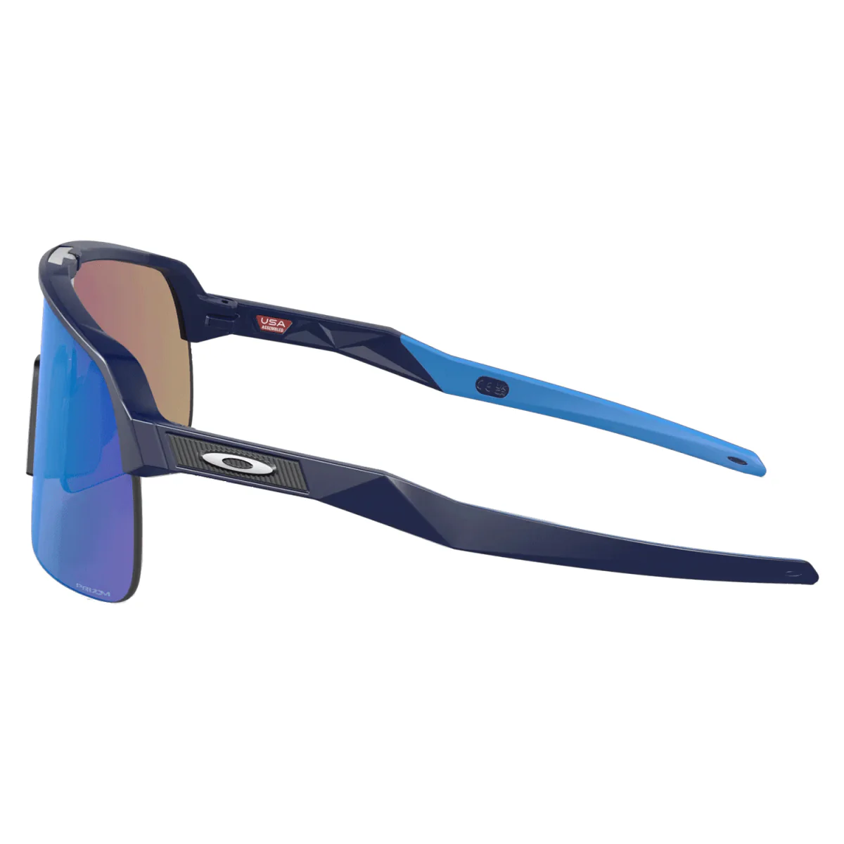 Oakley Sutro Lite Sunglasses Matte Navy/Prizm Sapphire - Image 2