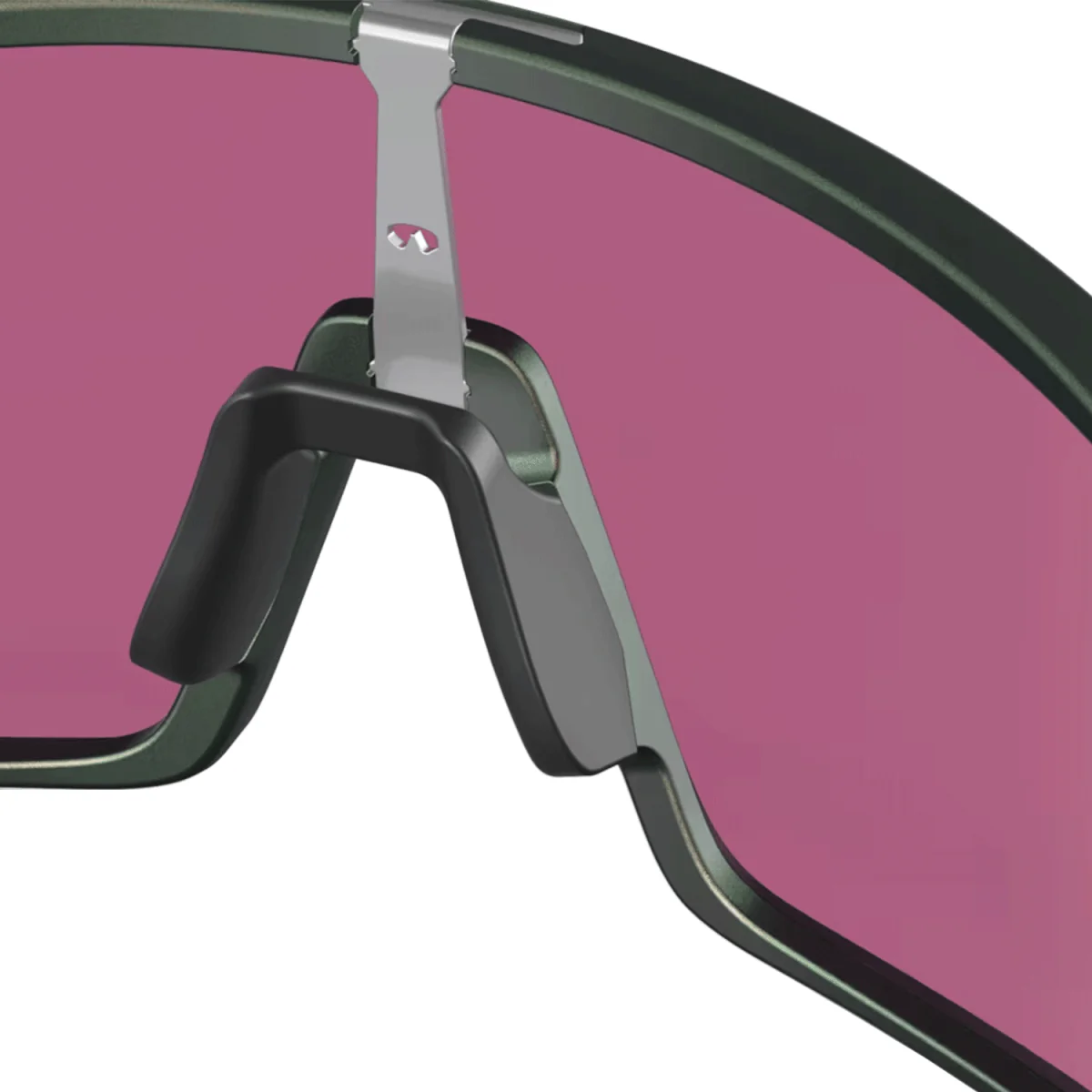 Oakley Sutro Sunglasses Matte Silver Green/Prizm Road Jade - Image 3