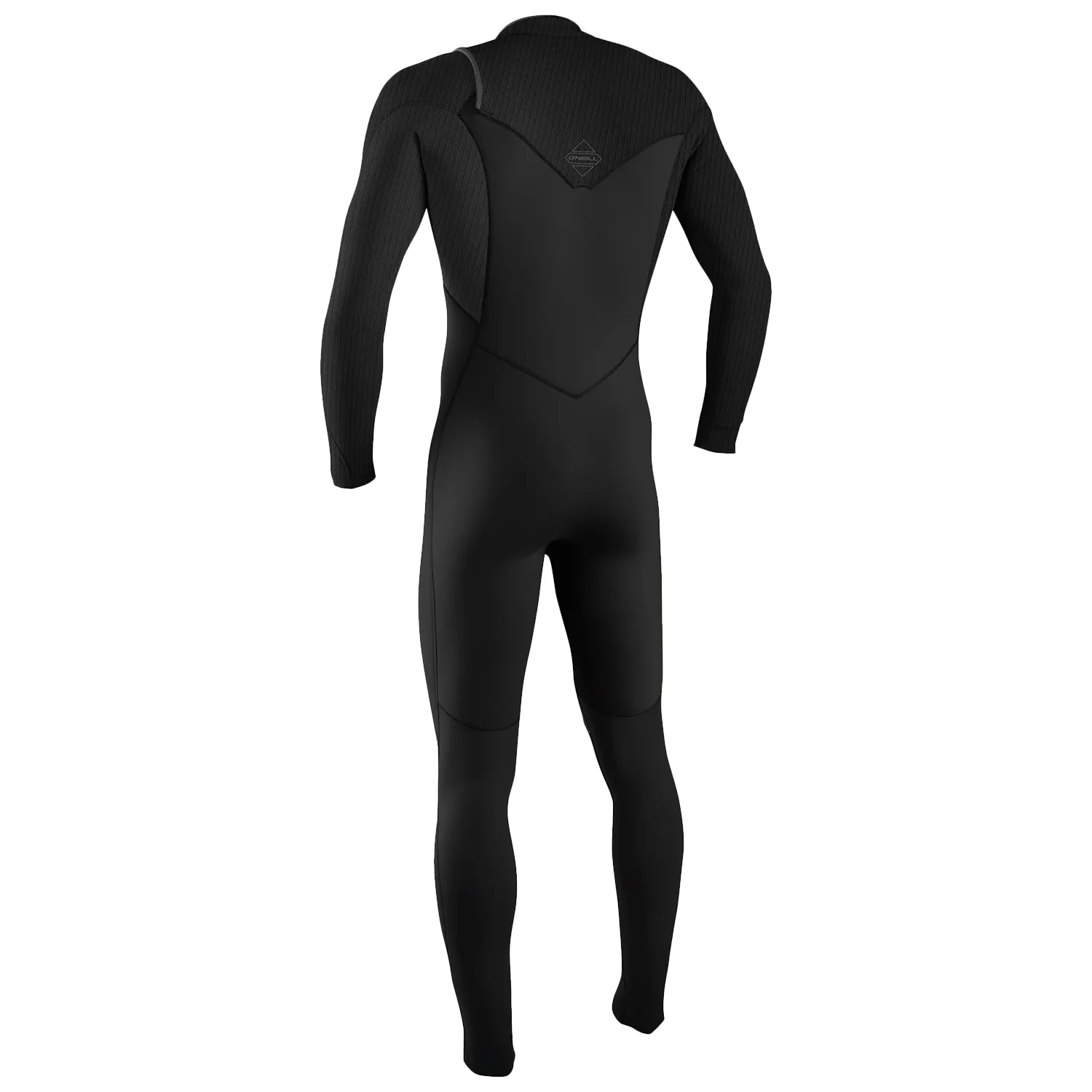 O'Neill Men's Hyperfreak 3/2+mm Chest Zip Wetsuit Black/Black - Image 2