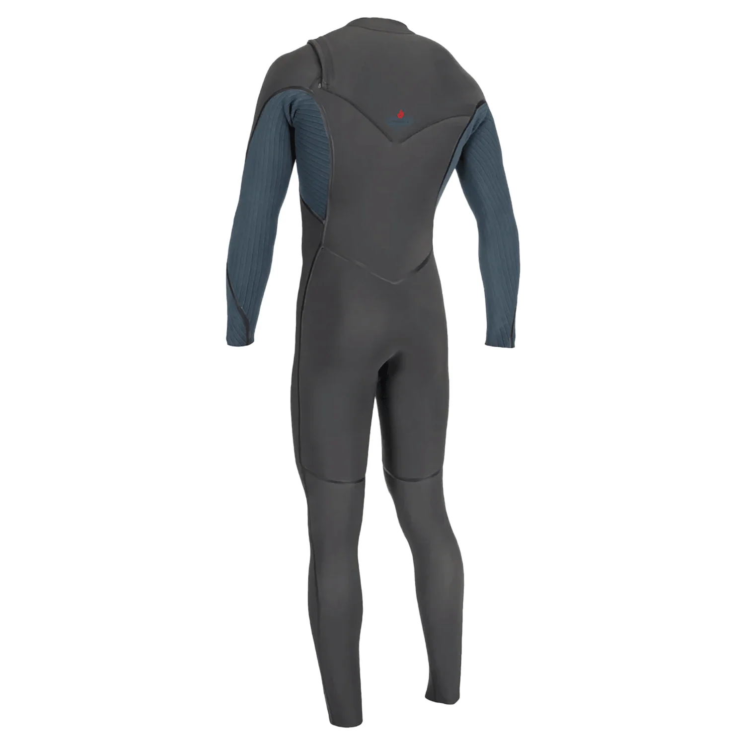 O'Neill Men's Hyperfreak Fire 4/3mm+ Chest Zip Full Wetsuit Oil/Blue - Image 2