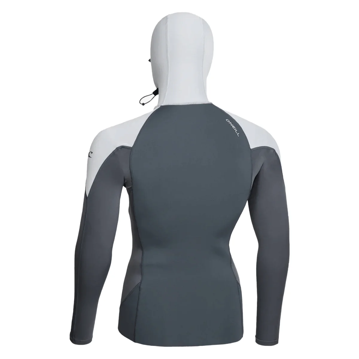 O'Neill Men's Thinskins Neo-Skins L/S W/Hood Graphite/Cool Grey - Image 2