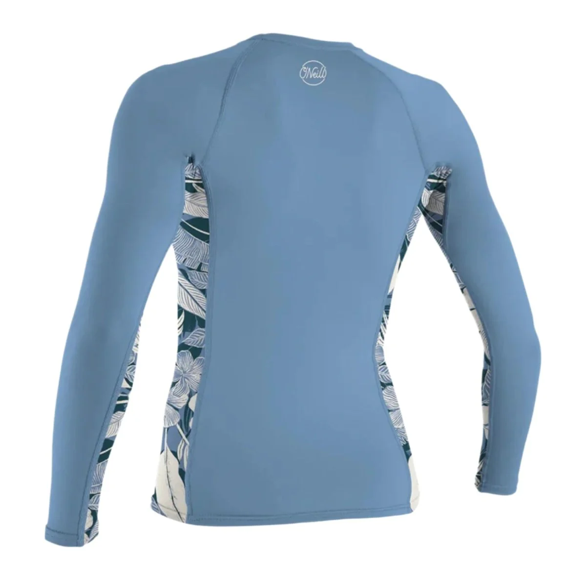 O'Neill Women's Side Print L/S Rashguard Fdenim/Palmtrop - Image 2