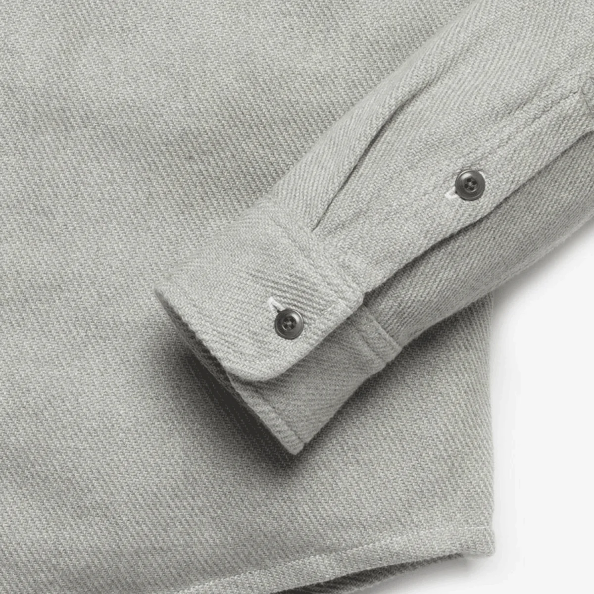 Outerknown Men's Blanket Shirt Heather Grey - Image 2