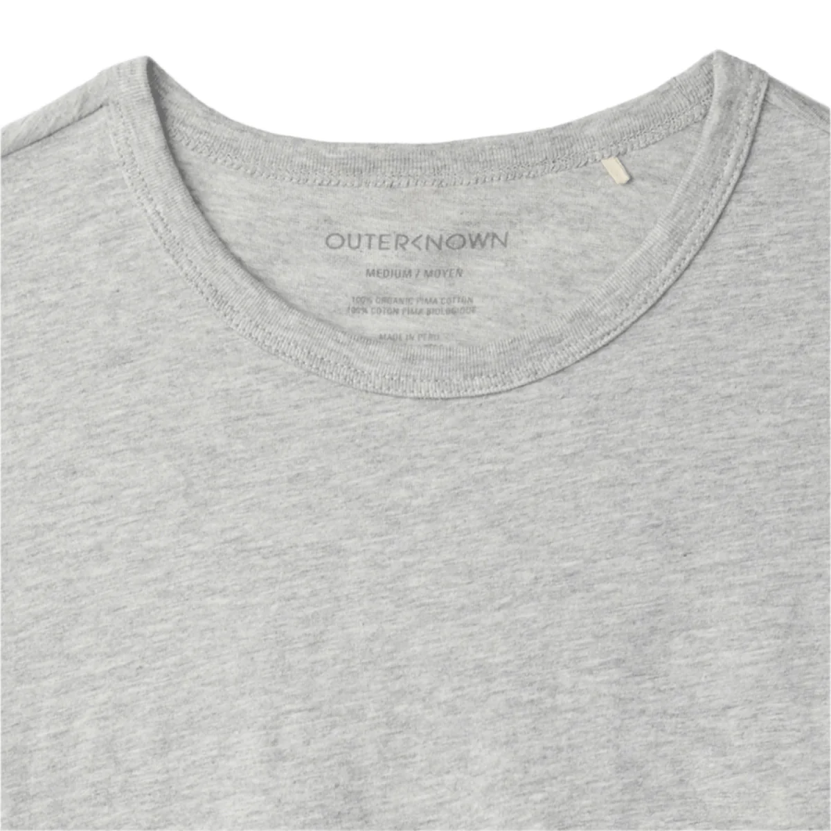 Outerknown Men's Sojourn T Shirt Heather Grey - Image 2