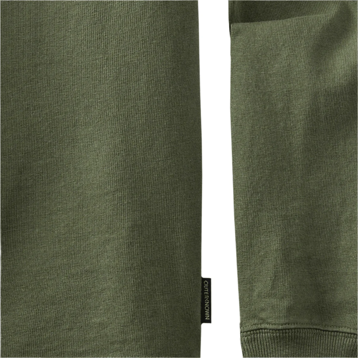 Outerknown Men's The Big Heavy L/S Shirt Deep Olive - Image 3