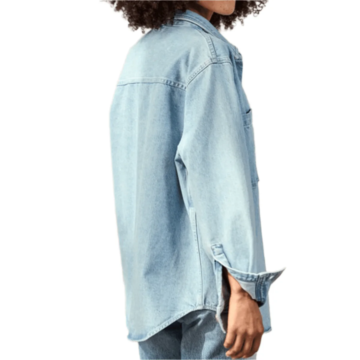 Outerknown Women's The Canyon Shacket Worn Indigo - Image 2