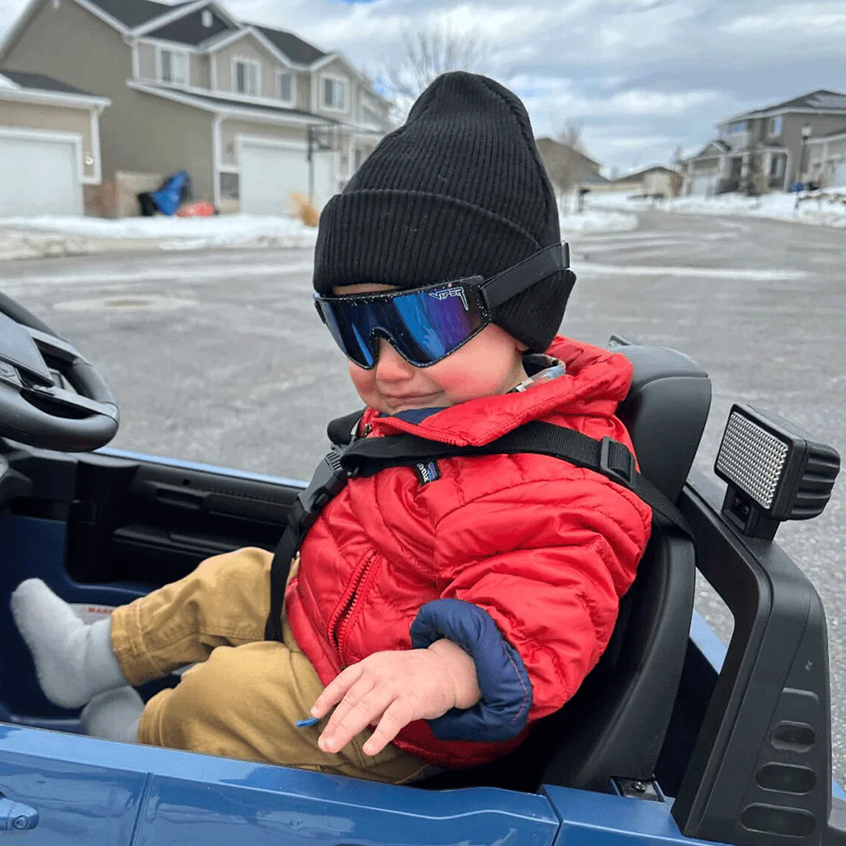 Pit Viper The Baby Vipes Sunglasses The Midnight/Blue - Image 2