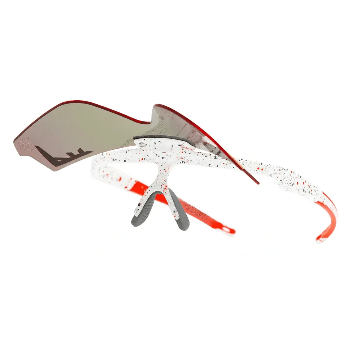 Pit Viper The Flip-Offs Sunglasses The Heater/Polarized Red - Image 2