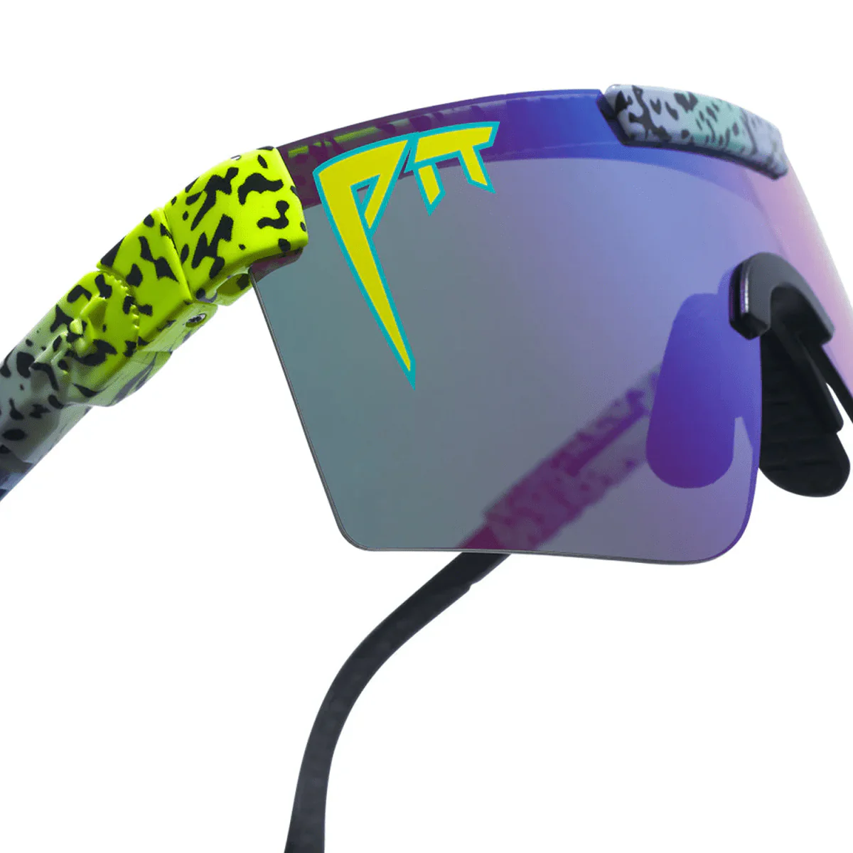 Pit Viper The Original 2.0 Narrow Sunglasses The Rec Beach/Polarized Blue-Purple - Image 2