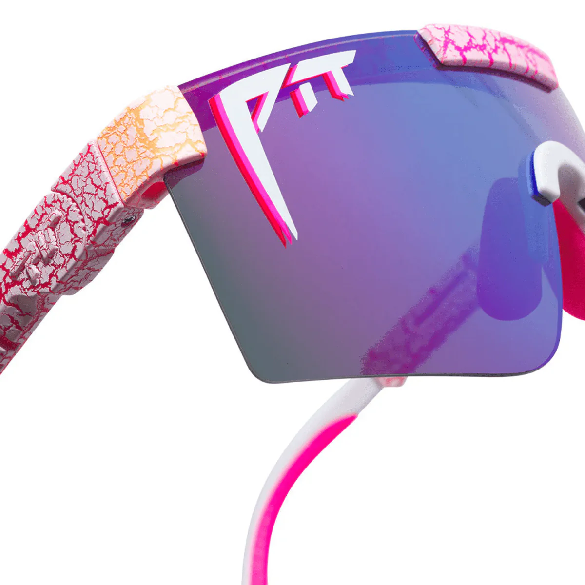 Pit Viper The Original 2.0 Wide Sunglasses The Aftershock/Polarized Blue-Purple - Image 2