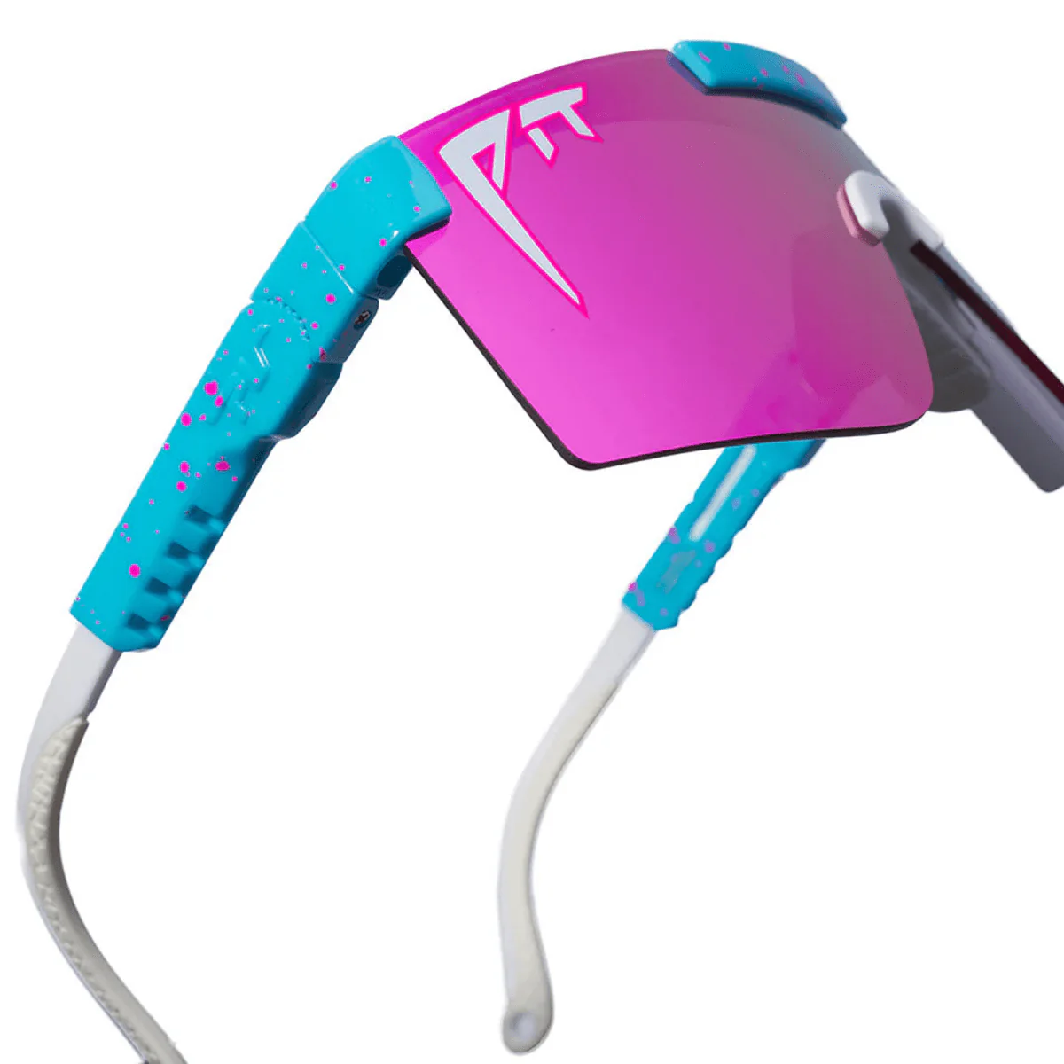 Pit Viper The Original 2.0 Wide Sunglasses The Gobby/Polarized Pink - Image 2