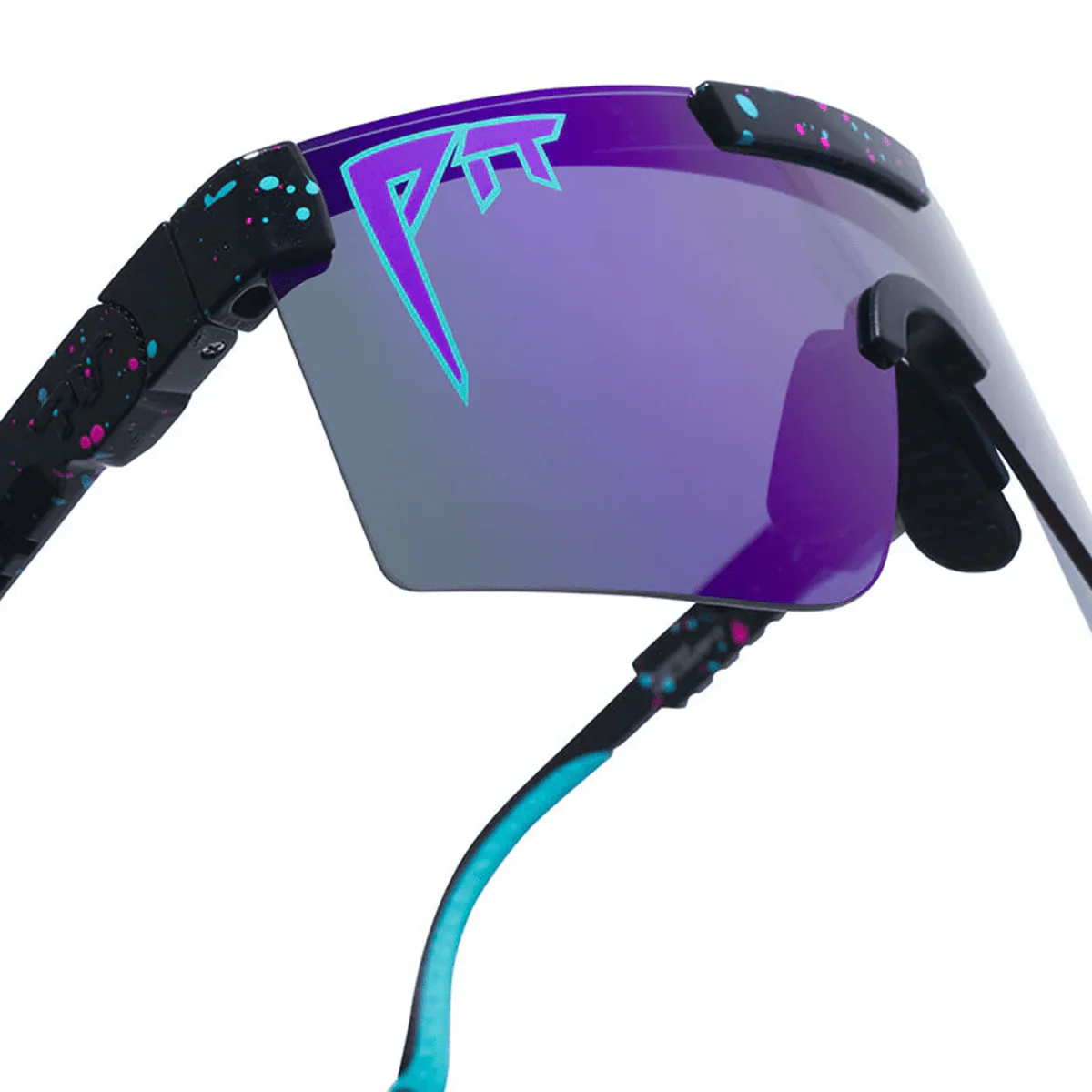 Pit Viper The Original 2.0 Wide Sunglasses The Midnight/Polarized Purple - Image 2