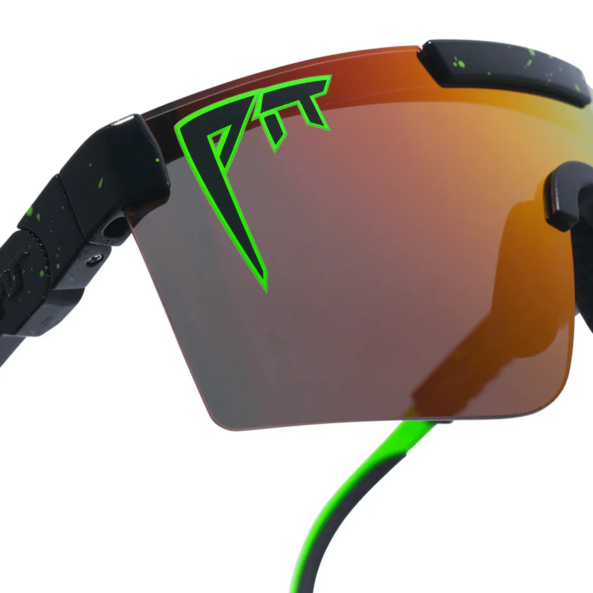 Pit Viper The Original 2.0 Wide Sunglasses The Monster Bull/Polarized Orange - Image 2