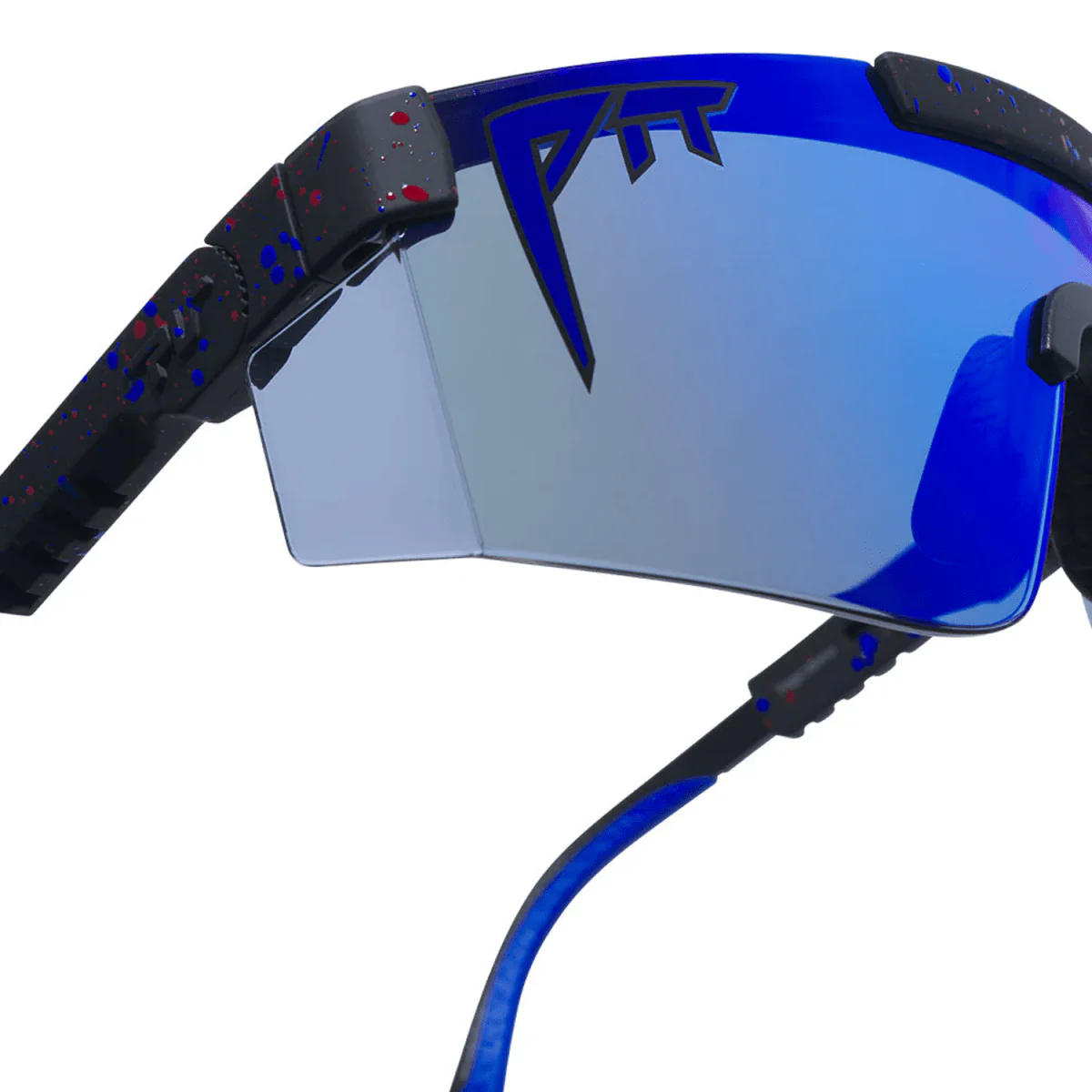 Pit Viper The Original 2.0 Wide Sunglasses The Peacekeeper/Blue - Image 2