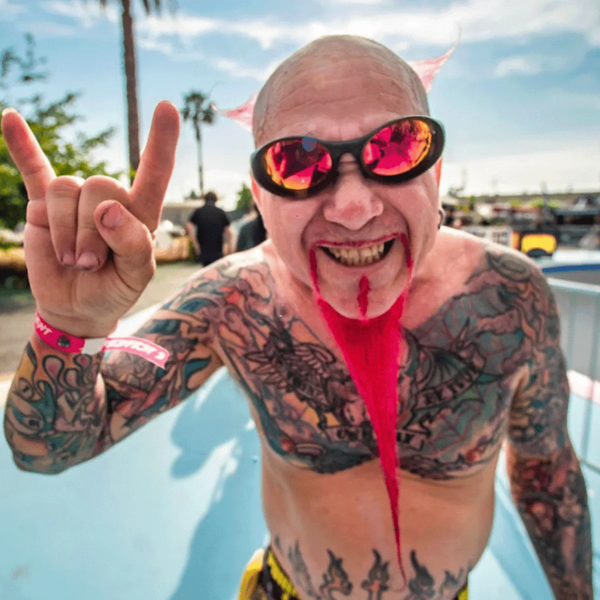 Pit Viper The Slammer Sunglasses The Combustion/Red - Image 2