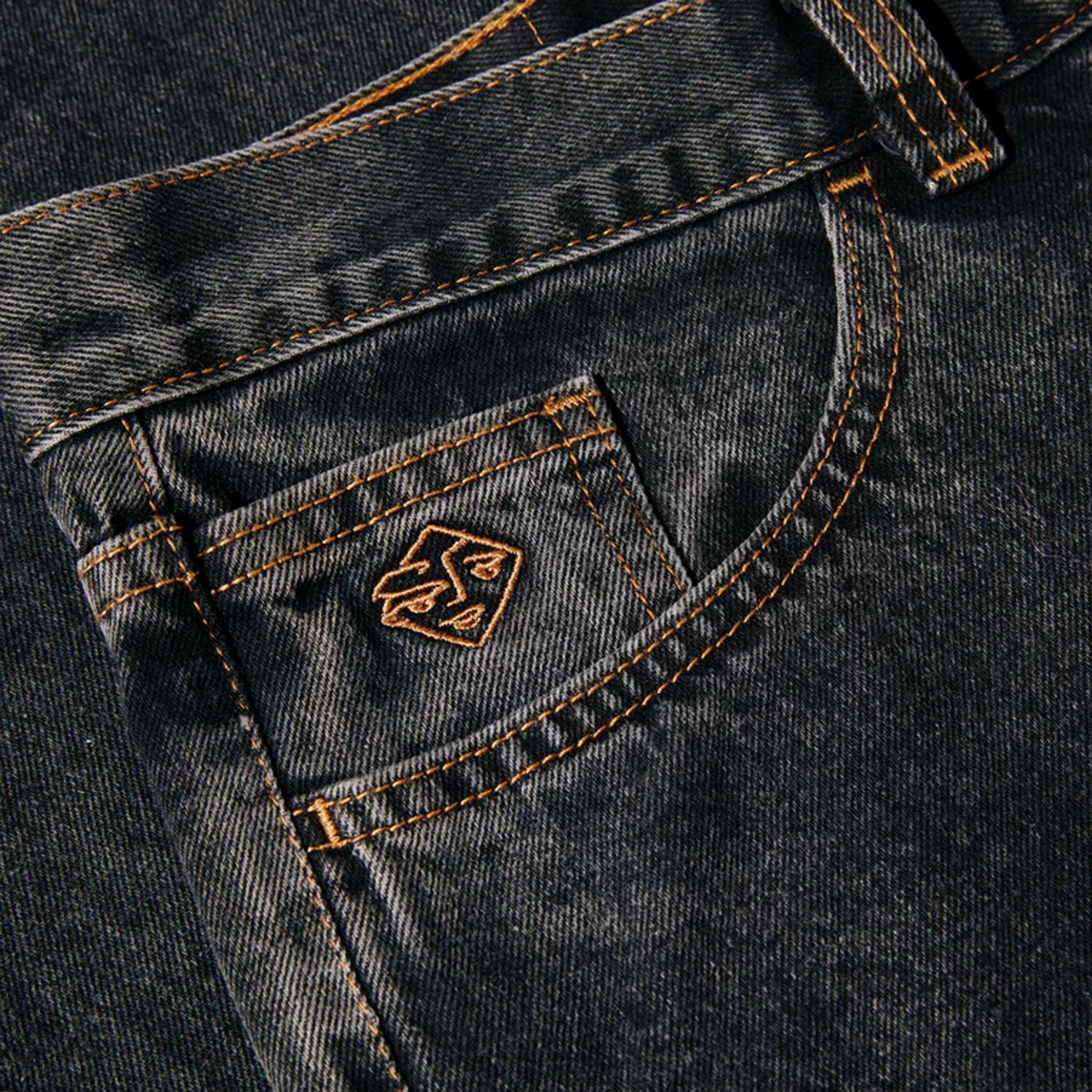 Polar Men's '89 Denim Pant Washed Black - Image 4