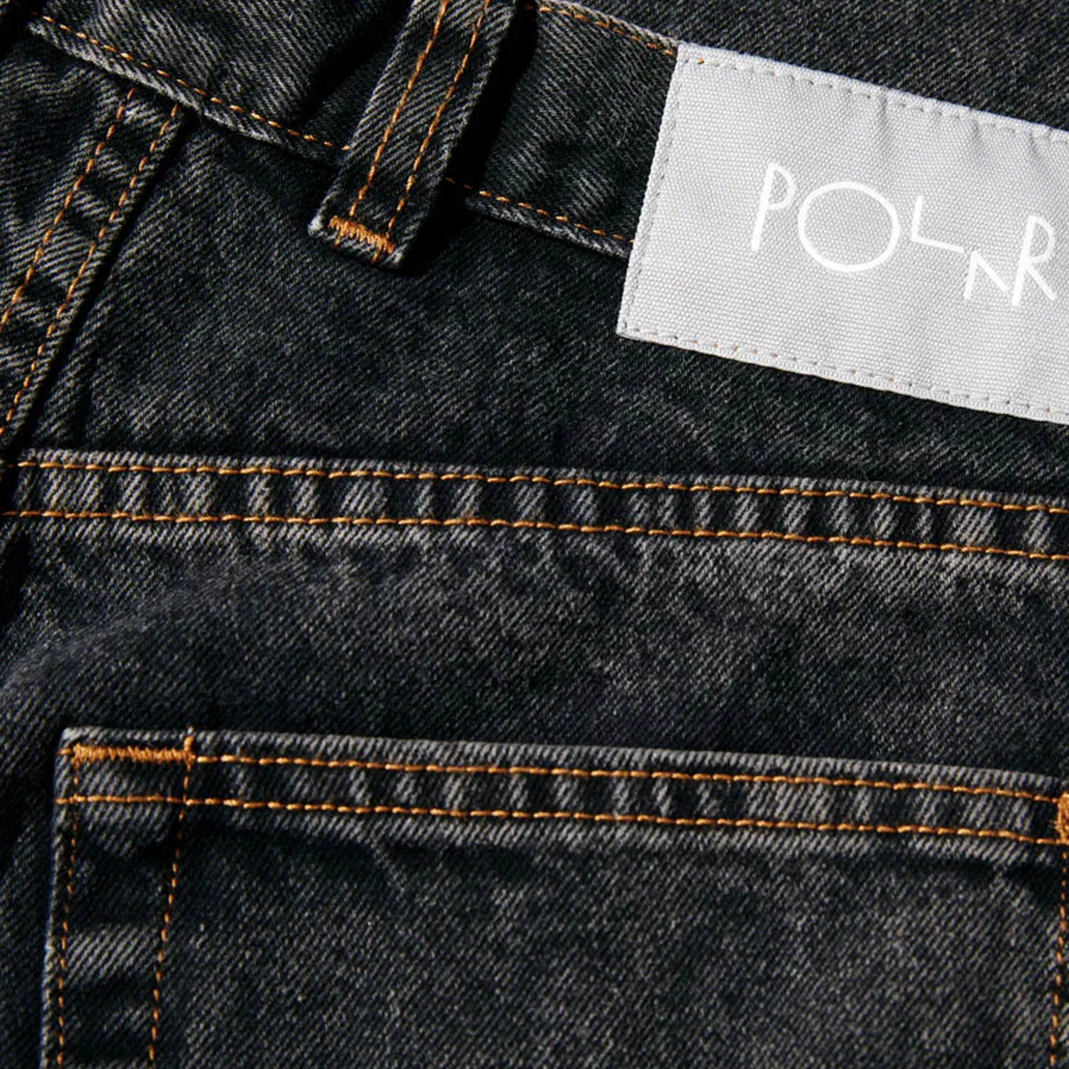 Polar Men's '89 Denim Pant Washed Black - Image 5