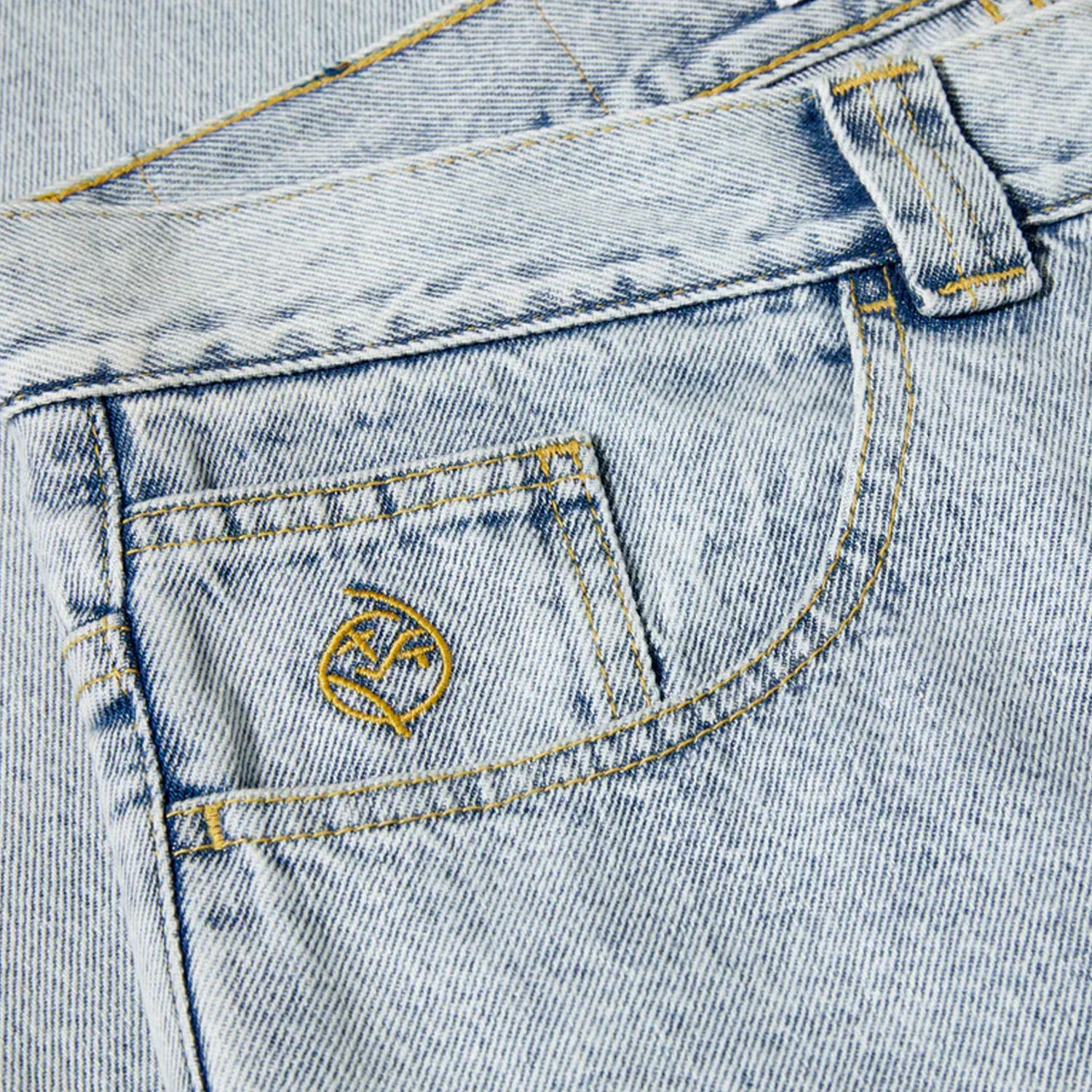 Polar Men's Big Boy Jeans Light Blue - Image 4