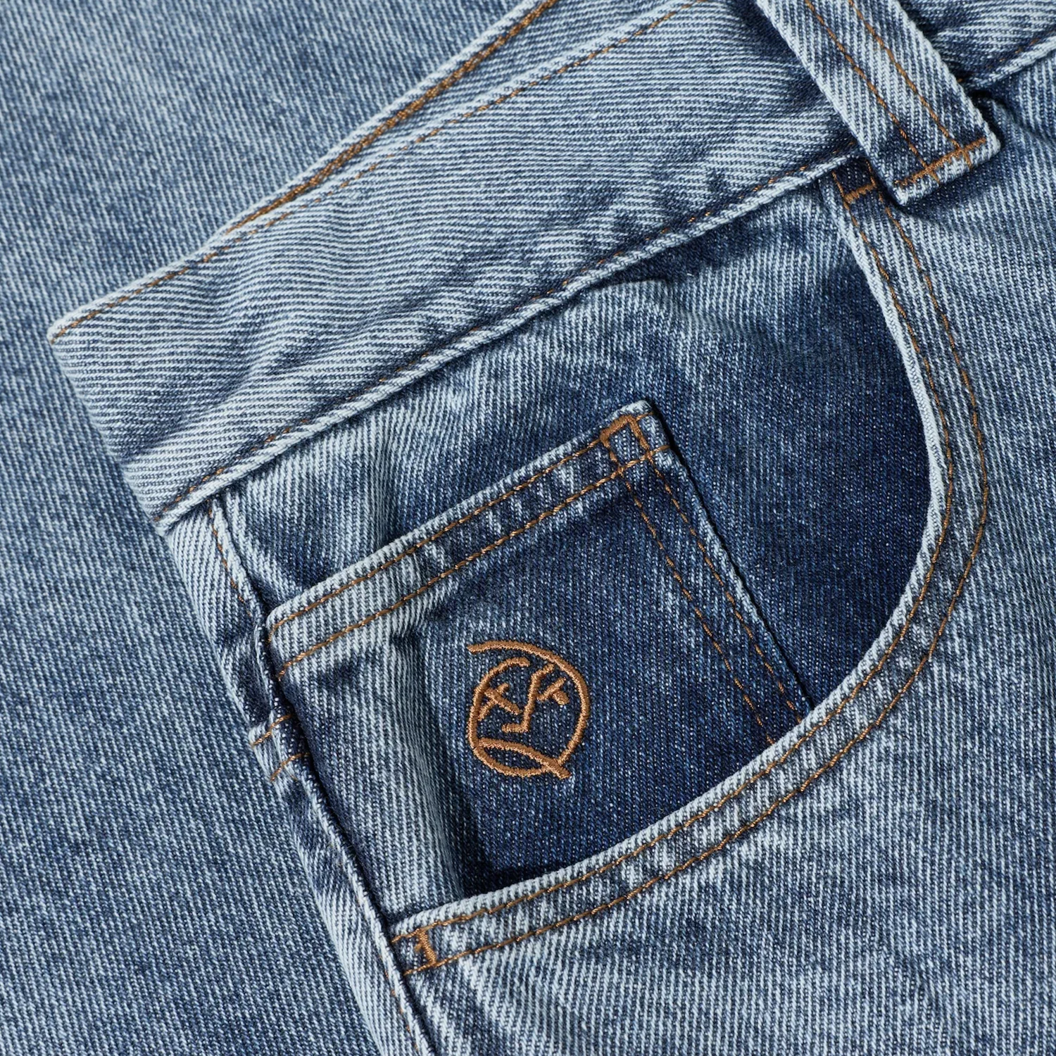 Polar Men's Big Boy Pant Heavy Washed Blue - Image 4