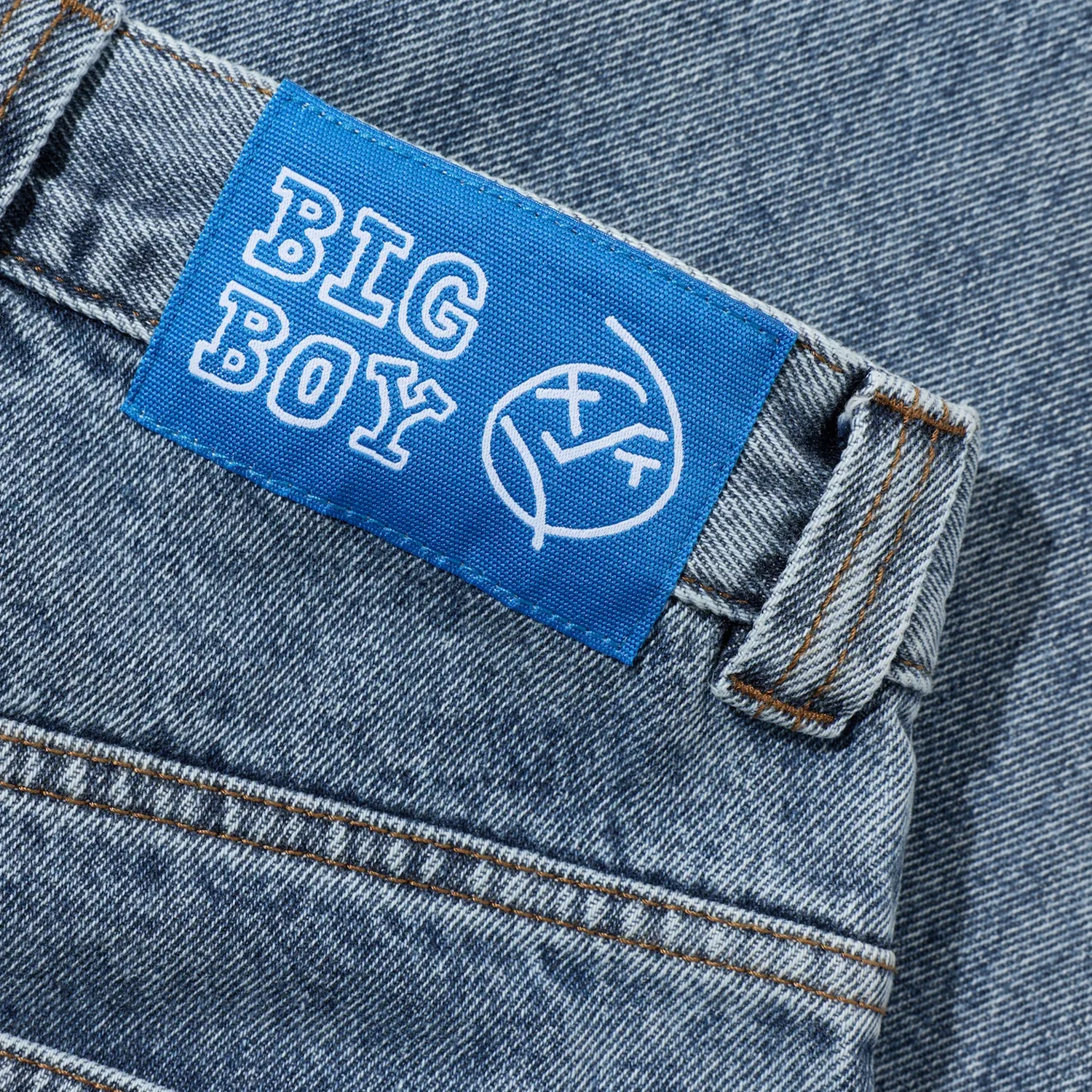Polar Men's Big Boy Pant Heavy Washed Blue - Image 5