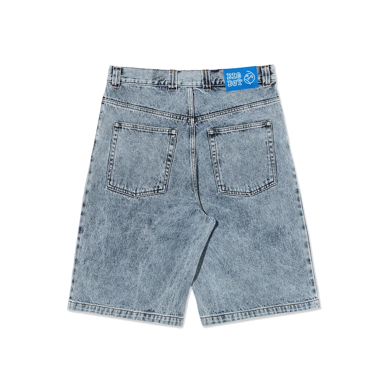 Polar Men's Big Boy Short Heavy Washed Blue - Image 2