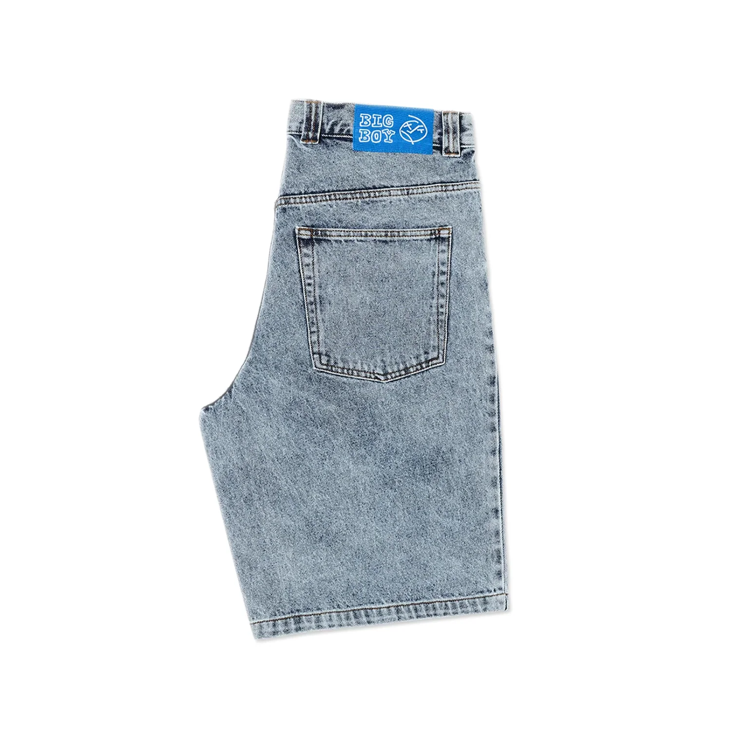 Polar Men's Big Boy Short Heavy Washed Blue - Image 3