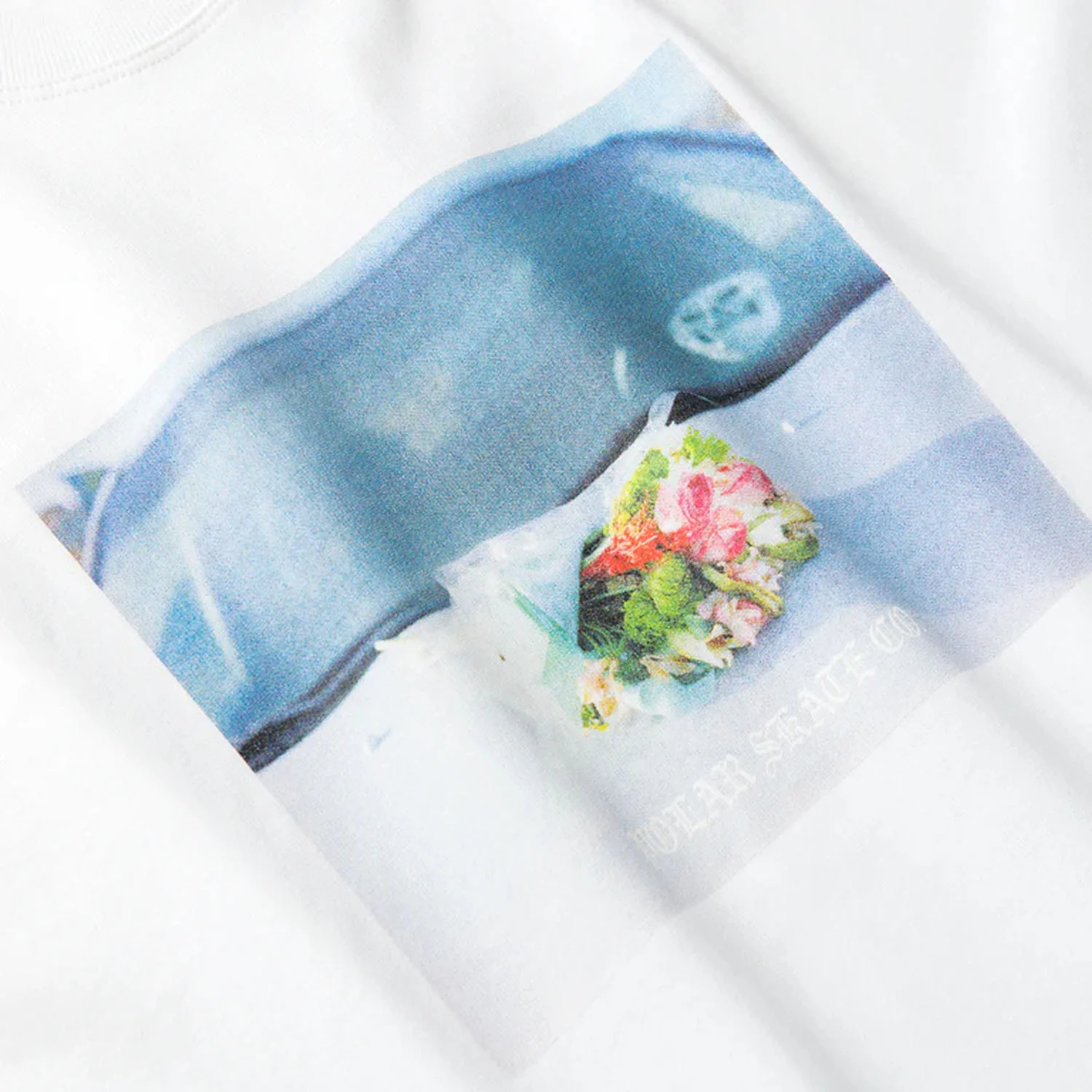 Polar Men's Dead Flowers T Shirt White - Image 3