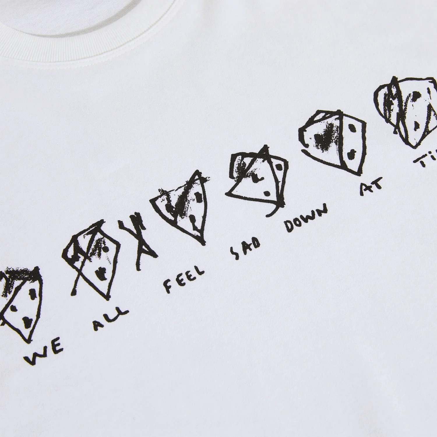 Polar Men's Sad at Times T Shirt White - Image 3