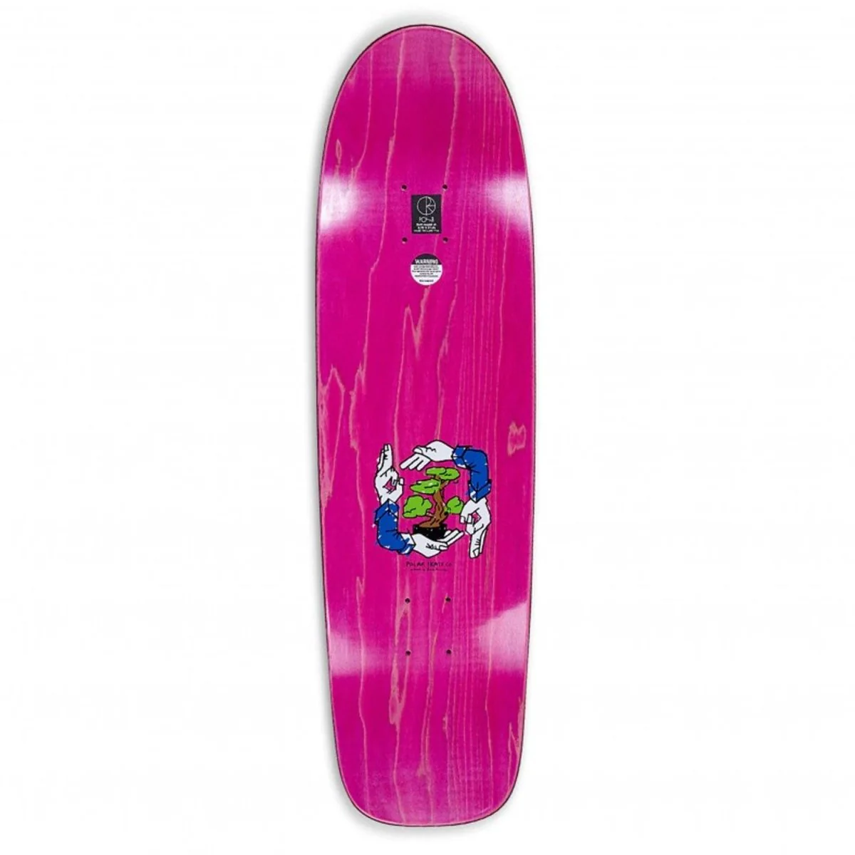 Polar Shin Sanbongi Bonzai Ride 2.0 Surf Jr. Skate Deck 8.75" - Image 2