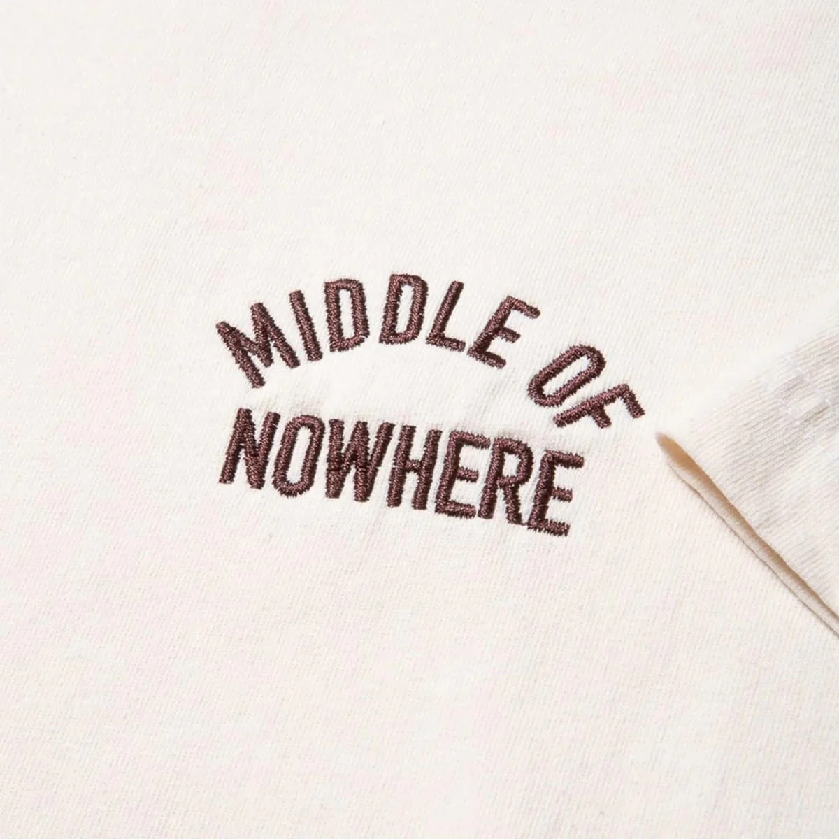 Quiet Life Men's Middle of Nowhere T-Shirt Cream - Image 2