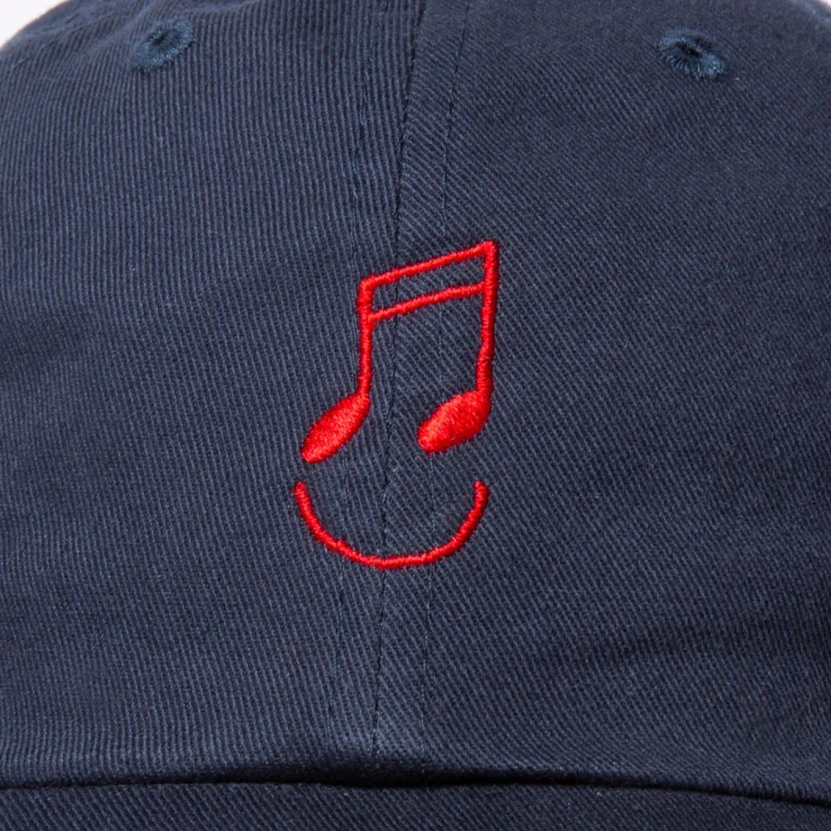 Quiet Life Men's Music Man Dad Hat Navy - Image 2