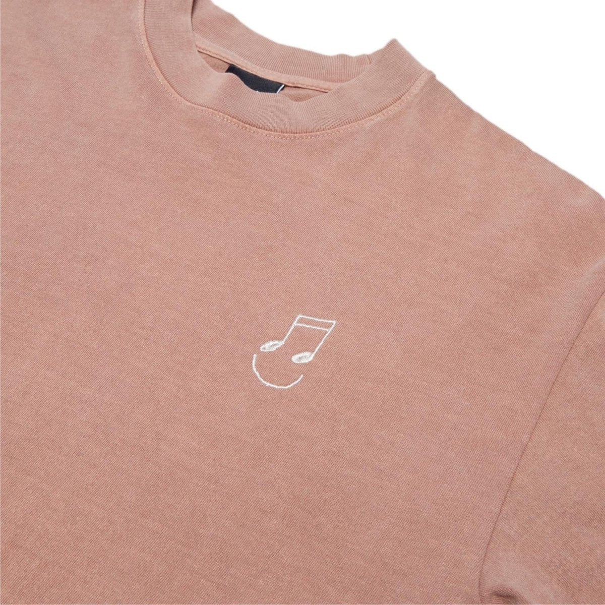 Quiet Life Men's Music Man Embroidered T-Shirt Rose Quartz - Image 2